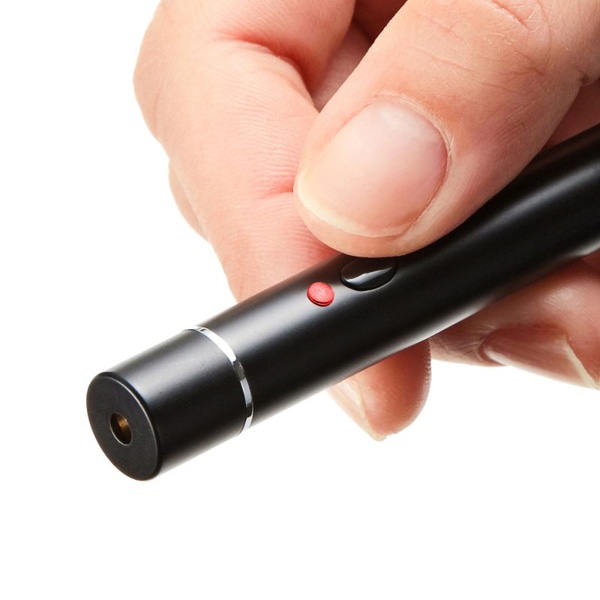 サンワサプライ 赤色レーザーポインター LP-RD315BKN 1個（ご注文単位1個）【直送品】