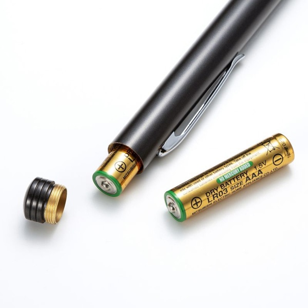 サンワサプライ グリーンレーザーポインター LP-G350N 1個（ご注文単位1個）【直送品】