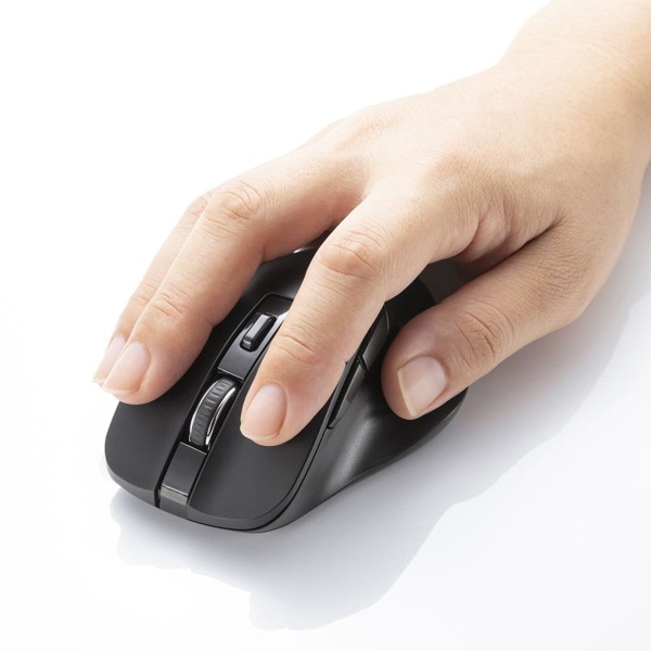 サンワサプライ Bluetooth ブルーLEDマウス 5ボタン ブラック MA-BB518BK 1個（ご注文単位1個）【直送品】