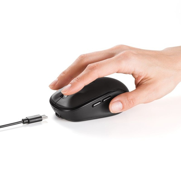 サンワサプライ 静音 Bluetooth／ワイヤレスマウス ブラック MA-WBBS519BK 1個（ご注文単位1個）【直送品】