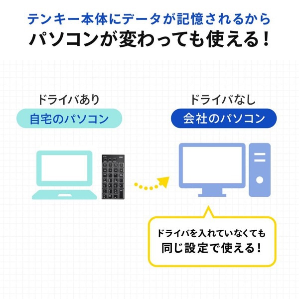 サンワサプライ プログラマブルテンキー 2.4Gモデル NT-WL26BK 1個(ご注文単位1個)【直送品】