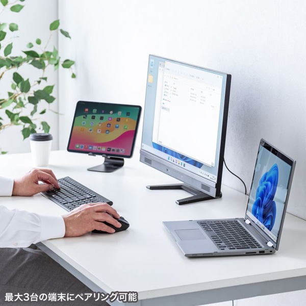 サンワサプライ 静音 Bluetoothマウス ブラック MA-BBS523BK 1個(ご注文単位1個)【直送品】