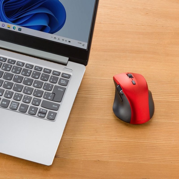 サンワサプライ 静音 Bluetoothマウス レッド MA-BBS523R 1個(ご注文単位1個)【直送品】