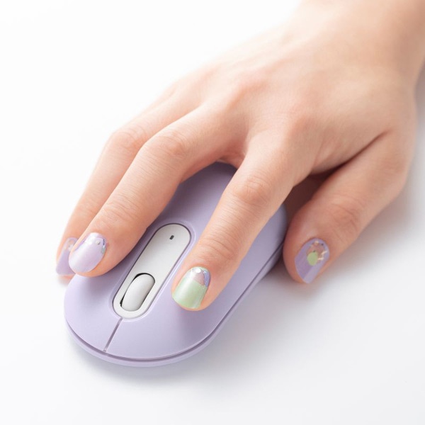 サンワサプライ 静音ワイヤレスマウス パープル MA-WBS327PP 1個（ご注文単位1個）【直送品】