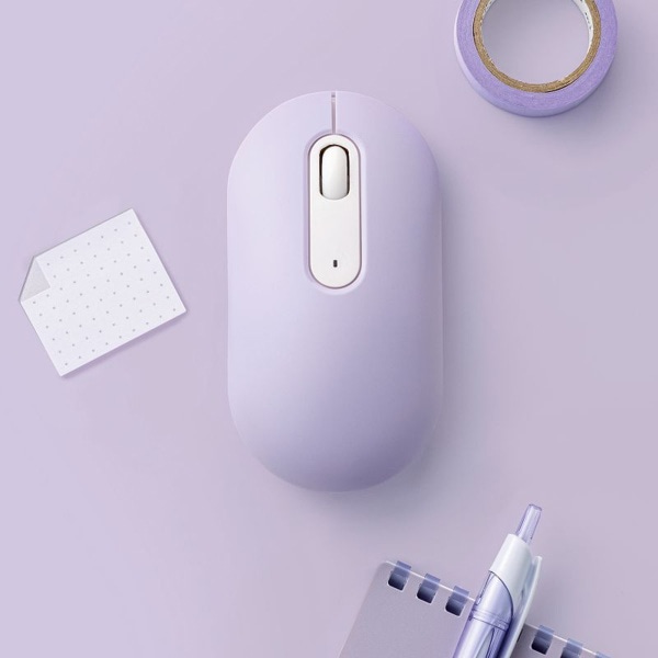 サンワサプライ 静音ワイヤレスマウス パープル MA-WBS327PP 1個（ご注文単位1個）【直送品】