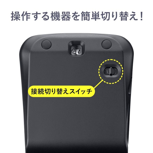 サンワサプライ 静音 Bluetooth5.0 IR LEDマウス 3ボタン ブラック MA-BIS3116BK 1個（ご注文単位1個）【直送品】