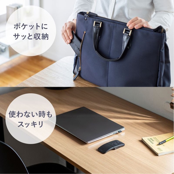 サンワサプライ 静音 ワイヤレス IR LEDマウス 薄型 3ボタン ブラック MA-WIS3117BK 1個(ご注文単位1個)【直送品】