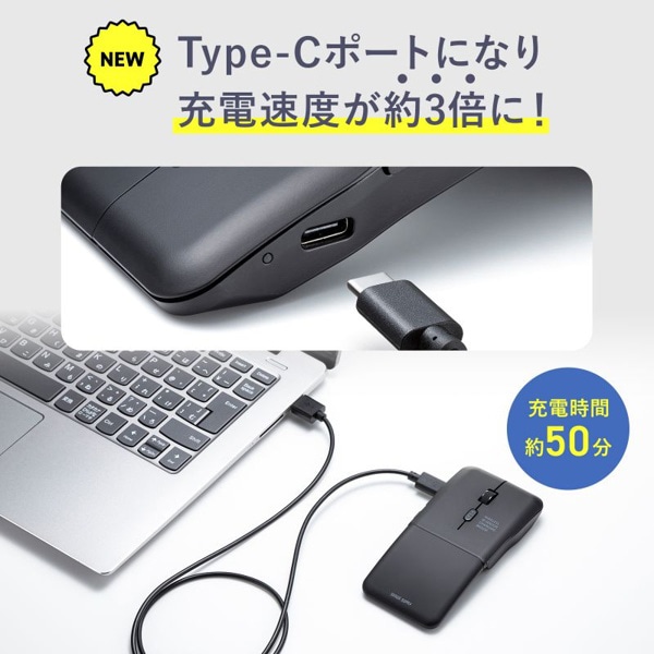 サンワサプライ 静音 ワイヤレス IR LEDマウス 薄型 5ボタン ブラック MA-WIS5117BK 1個（ご注文単位1個）【直送品】
