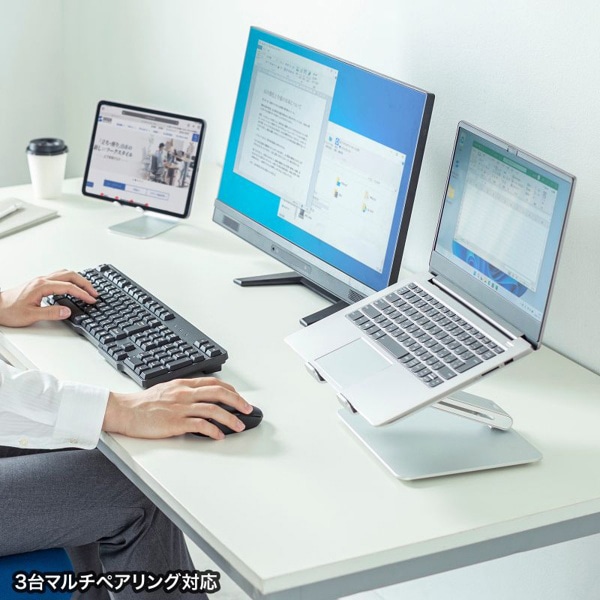 サンワサプライ Bluetoothキーボード ブラック SKB-BT40BK 1個（ご注文単位1個）【直送品】