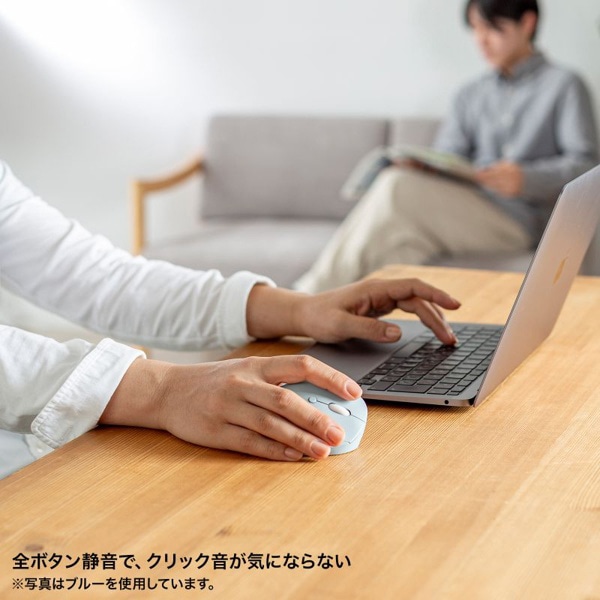 サンワサプライ 静音 Bluetooth 小型エルゴノミクスマウス ブラック MA-EBBS522BK 1個（ご注文単位1個）【直送品】