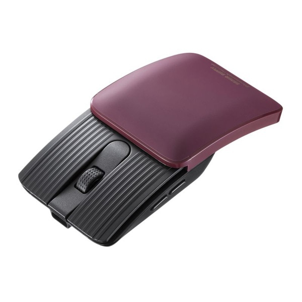 サンワサプライ 静音 Bluetoothマウス 5ボタン レッド MA-BBS526R 1個（ご注文単位1個）【直送品】