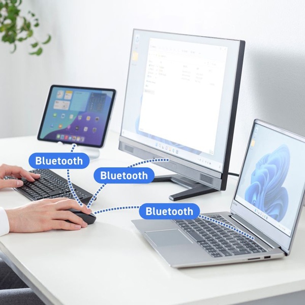 サンワサプライ 静音 Bluetoothマウス ブラック MA-BBS529BK 1個（ご注文単位1個）【直送品】