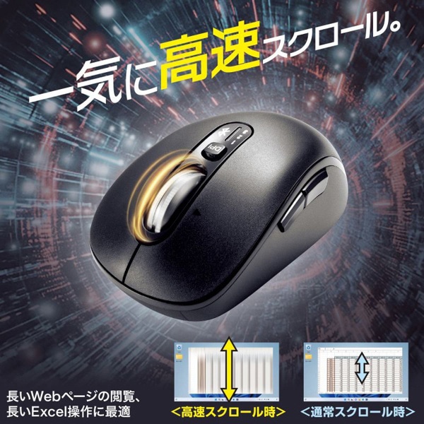サンワサプライ 静音 Bluetoothマウス ブラック MA-BBS529BK 1個（ご注文単位1個）【直送品】