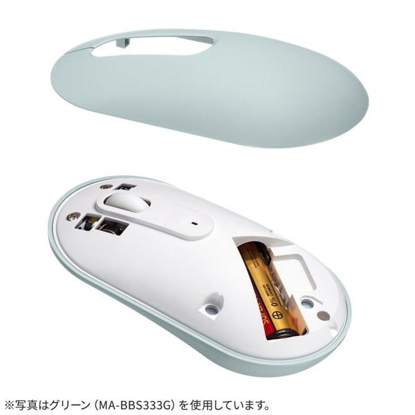 サンワサプライ 静音 Bluetoothマウス ブルー MA-BBS333BL 1個（ご注文単位1個）【直送品】