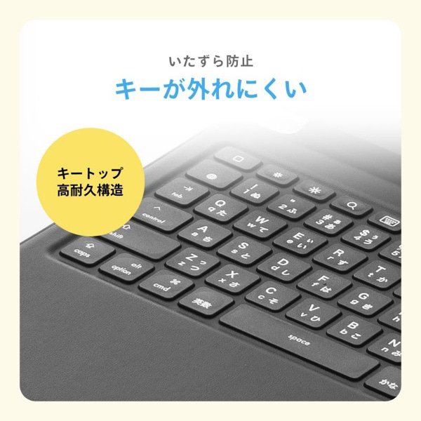 サンワサプライ 一体型キーボード Type-Cケーブル接続 SKB-IP8BK 1個（ご注文単位1個）【直送品】