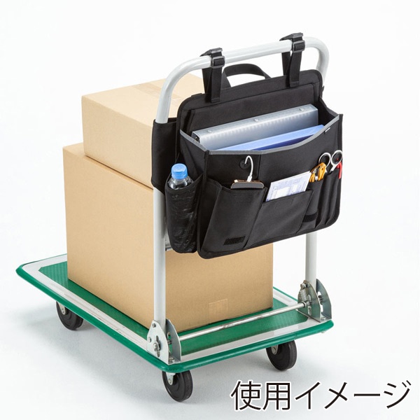 サンワサプライ 台車用バッグ 横型タイプ VEH-BAG1 1個（ご注文単位1個）【直送品】