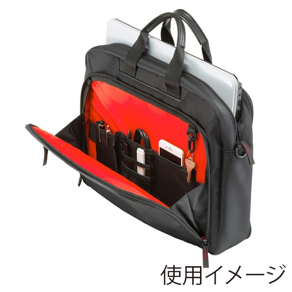 サンワサプライ マチ拡張PCバッグ BAG-W4BK 1個(ご注文単位1個)【直送品】