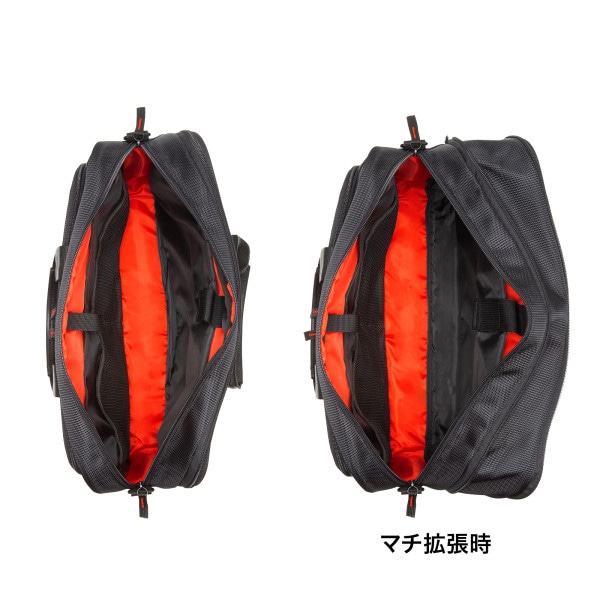 サンワサプライ マチ拡張PCバッグ BAG-W4BK 1個(ご注文単位1個)【直送品】
