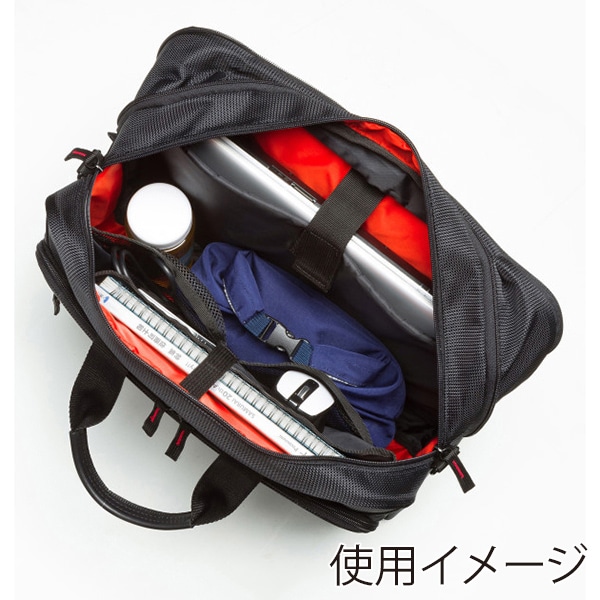 サンワサプライ マチ拡張PCバッグ BAG-W4BK 1個(ご注文単位1個)【直送品】