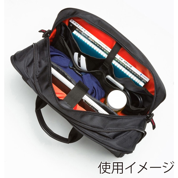 サンワサプライ マチ拡張PCバッグ BAG-W4BK 1個(ご注文単位1個)【直送品】