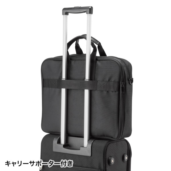 サンワサプライ マチ拡張PCバッグ BAG-W4BK 1個(ご注文単位1個)【直送品】