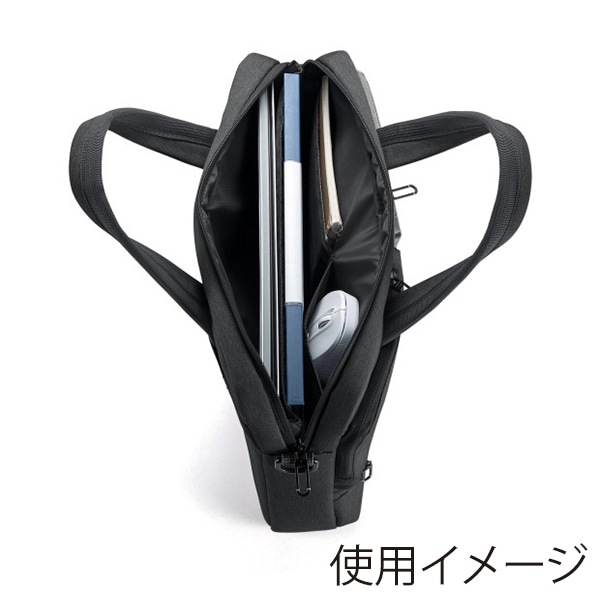サンワサプライ カジュアルPCバッグ BAG-CA11BK 1個(ご注文単位1個)【直送品】