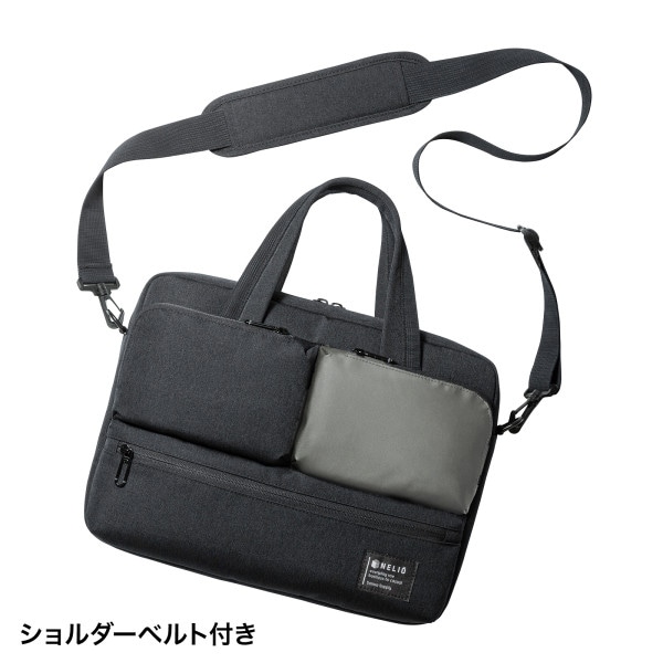 サンワサプライ カジュアルPCバッグ BAG-CA11BK 1個(ご注文単位1個)【直送品】