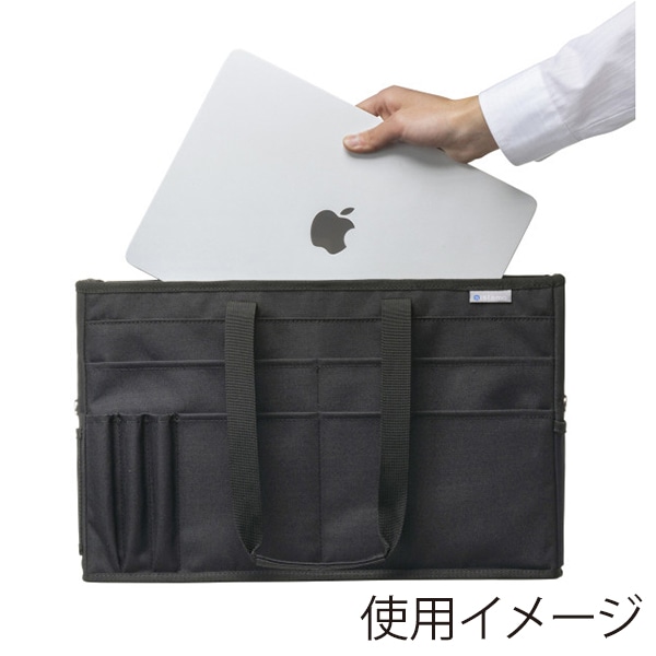 サンワサプライ ミーティングバッグ BAG-TW7BK 1個(ご注文単位1個)【直送品】