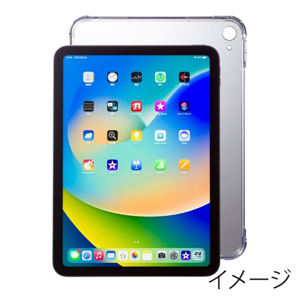 サンワサプライ iPad 10.9インチ用クリアハードケース PDA-IPAD1902CL 1個（ご注文単位1個）【直送品】