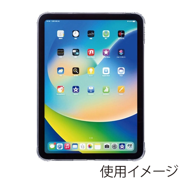 サンワサプライ iPad 10.9インチ用クリアハードケース PDA-IPAD1902CL 1個（ご注文単位1個）【直送品】