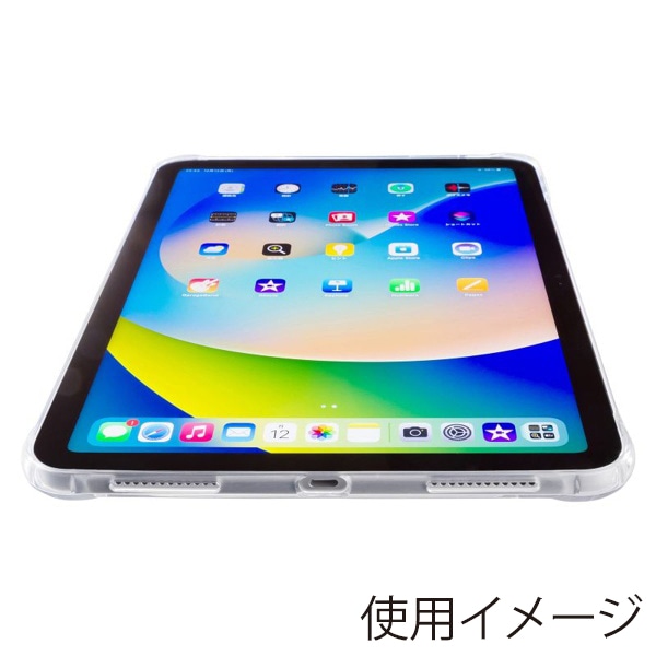 サンワサプライ iPad 10.9インチ用クリアハードケース PDA-IPAD1902CL 1個（ご注文単位1個）【直送品】
