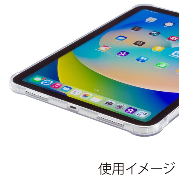 サンワサプライ iPad 10.9インチ用クリアハードケース PDA-IPAD1902CL 1個（ご注文単位1個）【直送品】