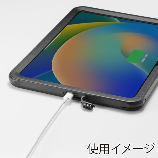 サンワサプライ iPad 10.9インチ用耐衝撃防水ケース PDA-IPAD1916 1個（ご注文単位1個）【直送品】