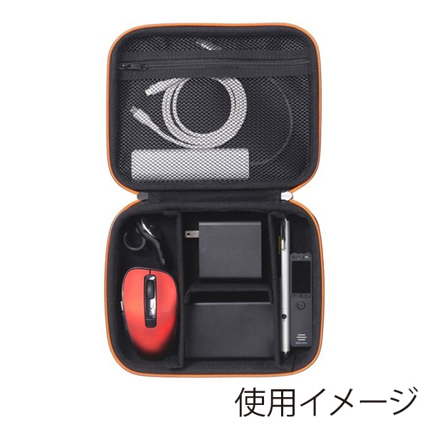 サンワサプライ セミハードガジェットケース 220×170×65mm IN-HDAD4BK 1個（ご注文単位1個）【直送品】