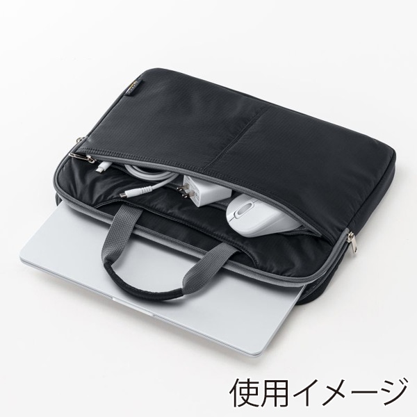 サンワサプライ 高機能PCインナーケース 11.6型ワイド ブラック IN-SN1101BK 1個（ご注文単位1個）【直送品】