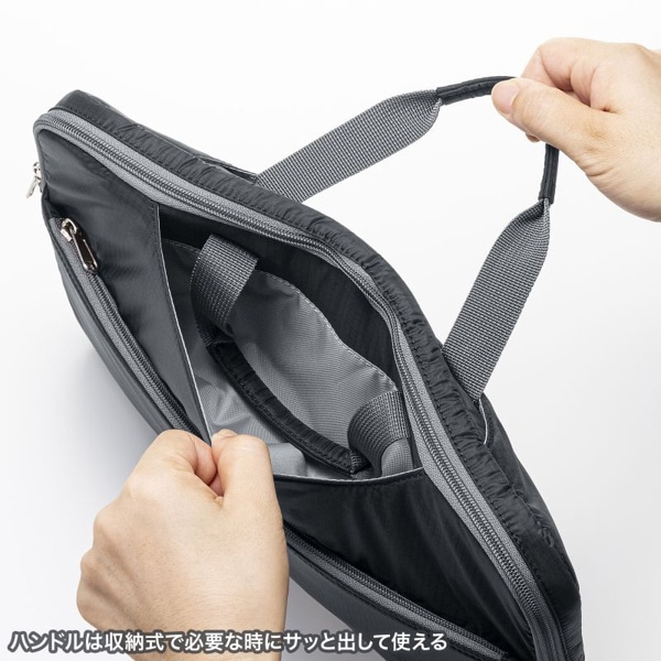 サンワサプライ 高機能PCインナーケース 13.3型ワイド ブラック IN-SN1301BK 1個（ご注文単位1個）【直送品】