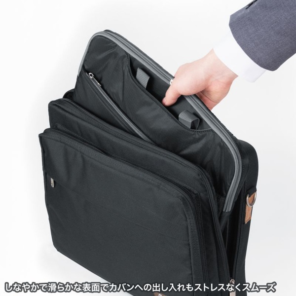 サンワサプライ 高機能PCインナーケース 13.3型ワイド ブラック IN-SN1301BK 1個（ご注文単位1個）【直送品】