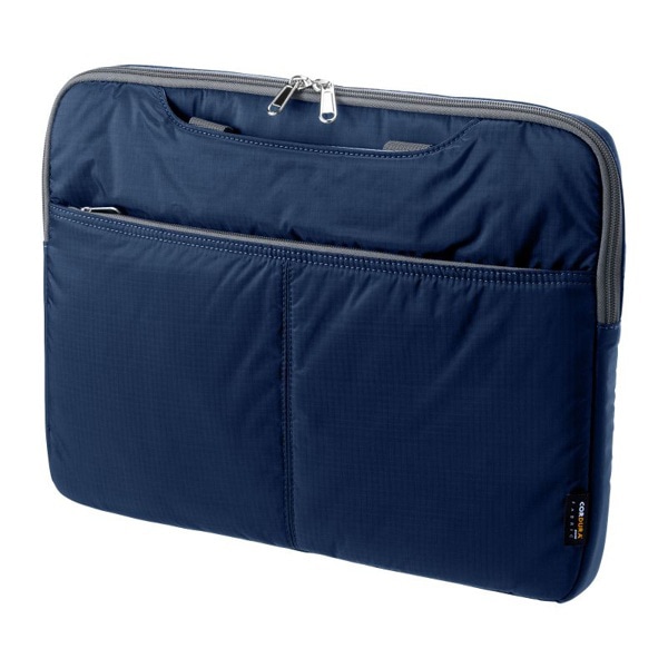 サンワサプライ 高機能PCインナーケース 13.3型ワイド ネイビー IN-SN1301NV 1個（ご注文単位1個）【直送品】