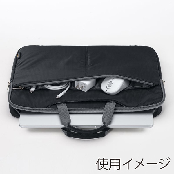 サンワサプライ 高機能PCインナーケース 15.6型ワイド ブラック IN-SN1501BK 1個（ご注文単位1個）【直送品】