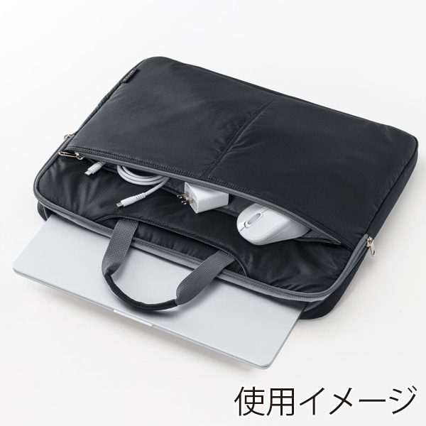 サンワサプライ 高機能PCインナーケース 15.6型ワイド ブラック IN-SN1501BK 1個（ご注文単位1個）【直送品】