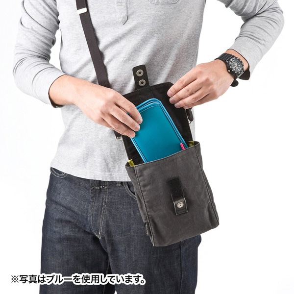 サンワサプライ マルチスマートフォンケース 5.5インチ用 ブラック PDA-SPC15BK 1個（ご注文単位1個）【直送品】