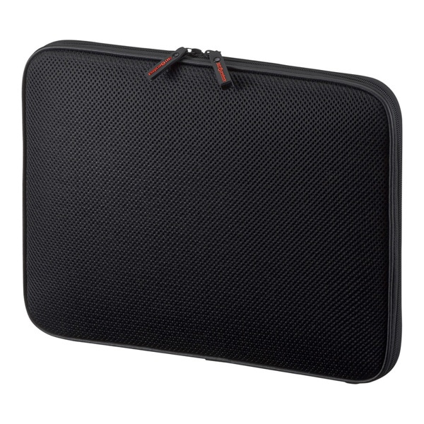 サンワサプライ 低反発3Dメッシュケース 13.3インチ IN-SG13BK 1個（ご注文単位1個）【直送品】