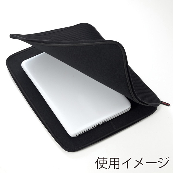 サンワサプライ 低反発3Dメッシュケース 17.3インチ IN-SG17BK 1個（ご注文単位1個）【直送品】