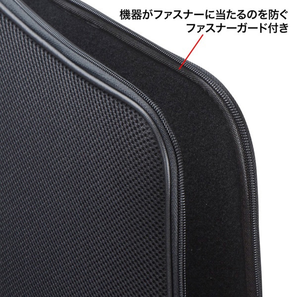サンワサプライ 低反発3Dメッシュケース 17.3インチ IN-SG17BK 1個（ご注文単位1個）【直送品】