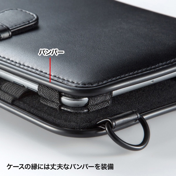 サンワサプライ 7～8インチタブレットPCケース 耐衝撃タイプ PDA-TAB9SG 1個（ご注文単位1個）【直送品】