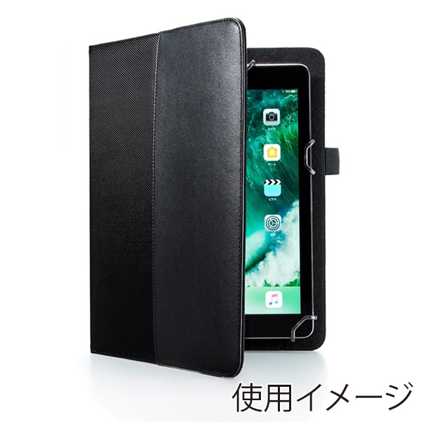 サンワサプライ タブレットPC マルチサイズケース 10.1インチ ブラック PDA-TABPR10BK 1個（ご注文単位1個）【直送品】