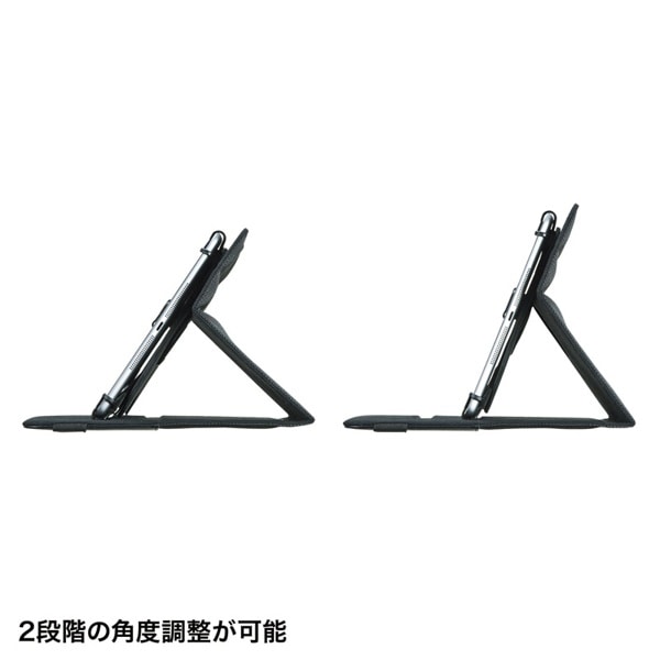 サンワサプライ タブレットPC マルチサイズケース 10.1インチ ブラック PDA-TABPR10BK 1個（ご注文単位1個）【直送品】