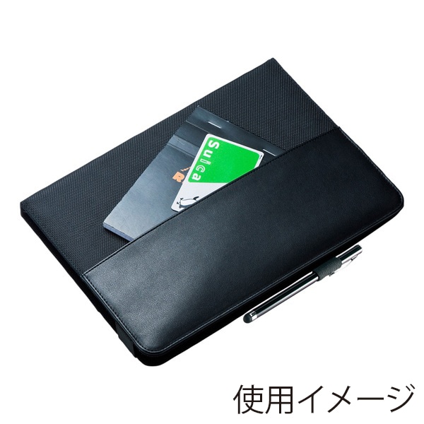 サンワサプライ タブレットPC マルチサイズケース 10.1インチ ブラック PDA-TABPR10BK 1個（ご注文単位1個）【直送品】