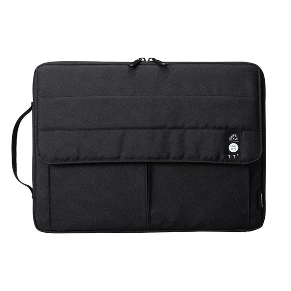 サンワサプライ カジュアルPCインナーケース 11.6型ワイド ブラック IN-CA11BK 1個（ご注文単位1個）【直送品】