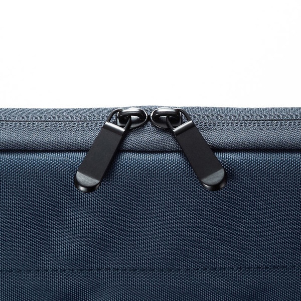 サンワサプライ カジュアルPCインナーケース 11.6型ワイド ネイビー IN-CA11NV 1個（ご注文単位1個）【直送品】